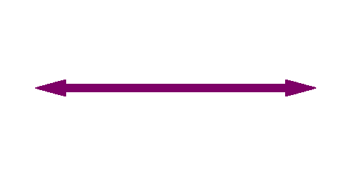 両矢印(紫)